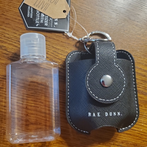 Rae Dunn Tis The Season Football Hand Sanitizer Holder Set of 2 - Picture 3 of 13